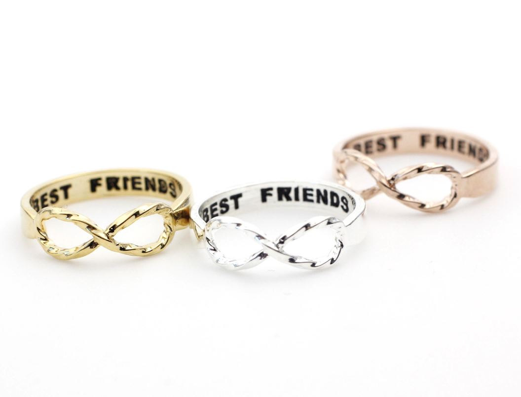 3 best friend rings on sale infinity