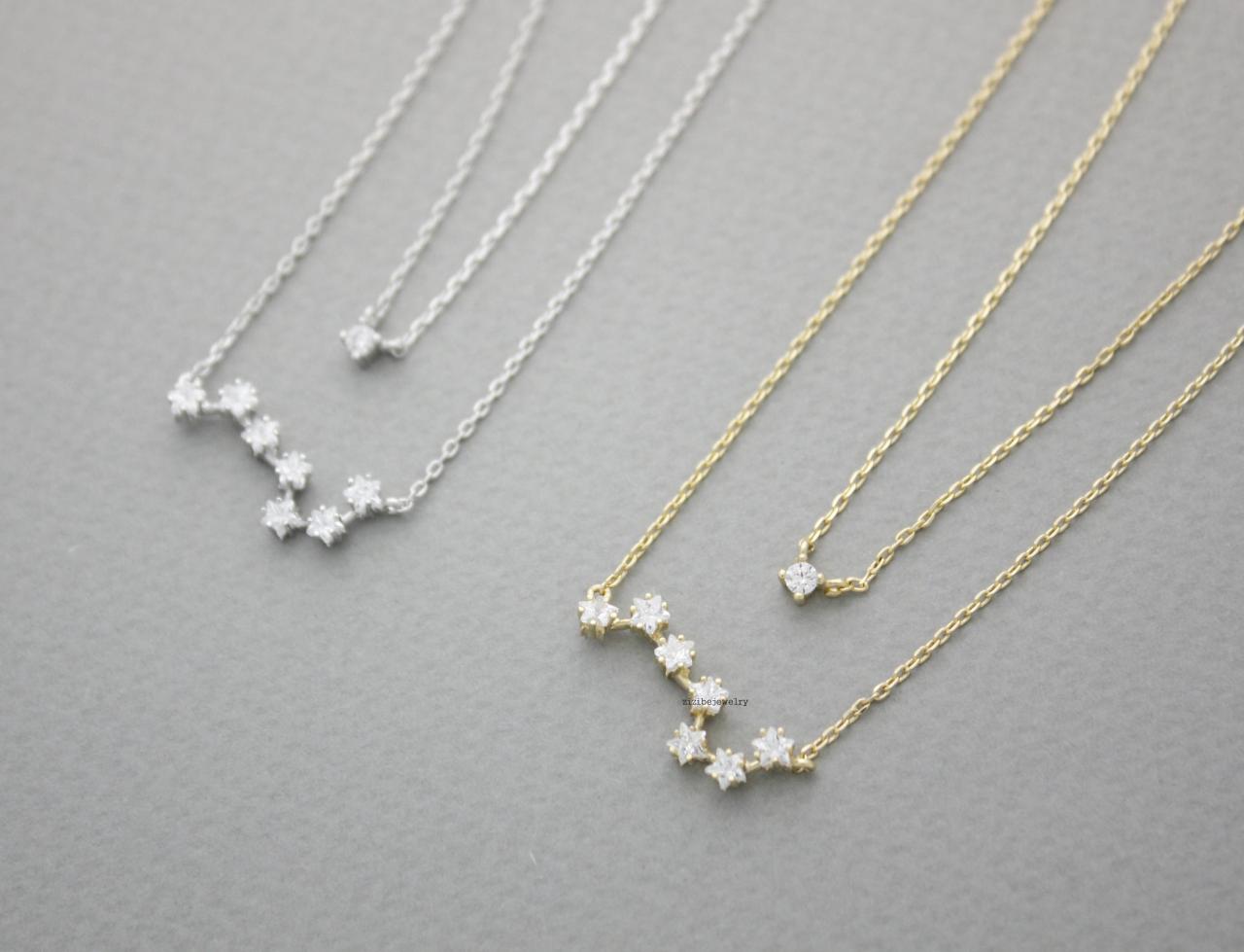 big dipper and little dipper necklace