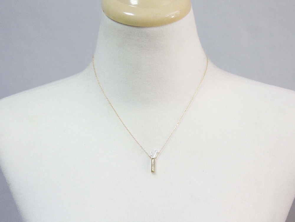 Beautiful Rose In A Flower Vase Necklace, Plant Necklace In 3 Colors on